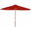 Garden-Shop Slnečník Florida Ø 3m - polyester/drevo - červená