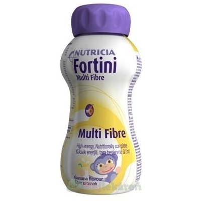 Fortini Multi Fibre pre deti výživa s banánovou príchuťou 200 ml