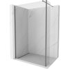 Mexen Kioto sprchová stěna Walk-in 105 x 30 cm, transparentná, gun metal - 800-105-212-95-00-030