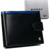 Kožená pánska peňaženka s vreckom na osvedčenie o registrácii vozidla | čierna N992L-RVT Black+Navy - UNI N992L-RVT Black+Navy
