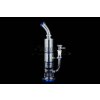 WeedShop Sklenený bong 28 cm s 3x Honeycomb perkolátorom Modrá