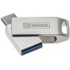 USB kľúč, 32GB, USB 3.2 Gen1+ USB-C, hliníkový kryt, MYMEDIA 