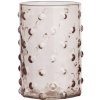 MADAM STOLTZ Pohár Dotted Light Peach 250 ml