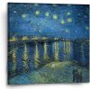 Sablio Obraz Hviezdna noc nad Rhônou - Vincent van Gogh - 50x50 cm