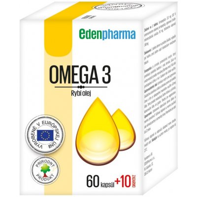 EdenPharma Omega 3 70 kapsúl