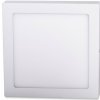 LED Solution Biely prisadený LED panel hranatý 220 x 220mm 18W Economy+ Farba svetla: Studená biela 105001