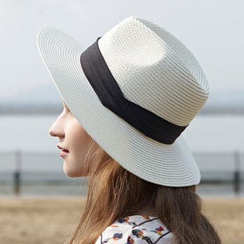 Luxusný dámsky slamený klobúk čierna od 29,9 € - Heureka.sk