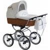 Baby Fashion Kombinovaný RETRO kočík SCARLETT NW-1 Bez autosedačky