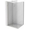 MEXEN/S - Velar Sprchová zástena posuvná Walk-in 85 x 200, transparent 8 mm, nikel kartáčovaný 871-085-000-03-97
