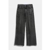 DŽÍNSY KARL LAGERFELD JEANS KLJ MR RELAXED CHAINMAIL DENIM WASHED BLACK OD BLACK