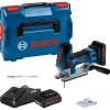 Bosch Akumulátorová priamočiara píla GST 18V-155 SC, L-Boxx, 2x aku 06015B0002