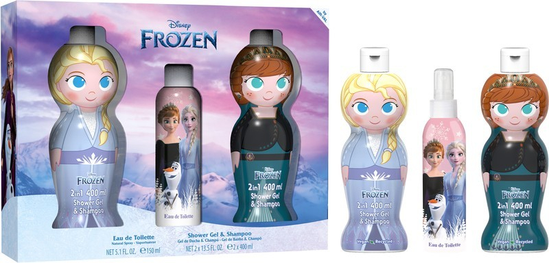 EP Line Disney Frozen EDT 150 ml + sprchový gel 2 x 400 ml darčeková sada