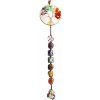 Nefertitis Feng Shui Strom života s polodrahokamami vo farbách čakier NF42792 - cca 33 cm