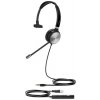 Yealink UH36 čierna / Mono slúchadlá s mikrofónom / pre IP telefóny Yealink / USB / 3.5mm jack (10001153)