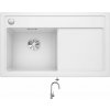 Blanco ZENAR 45 S biela 523854 + Blanco MIDA-S chróm 521454
