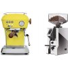 Ascaso Dream PID, Sun Yellow + Eureka Mignon Specialita Compatto, CR chrome