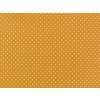 Bavlnená látka bodka, s niťou - horčicová (1 x 1,4 m)
