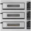 Pec na pizzu 3-stupňová základná 3/50 sklo a svetlo, Prismafood, 400V/1200W, 915x690x(H)900mm