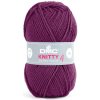 Priadza KNITTY 4 50g, tmavá fuchsie - odtieň 679