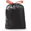 Vrece na odpadky (LDPE) zaťahovacie čierne 70 x 100 cm 120L [25 ks]