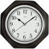 Nástenné hodiny JVD hnedé 28cm
