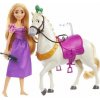 Mattel Disney Princezná Rapunzel & Maximus, figúrka na hranie