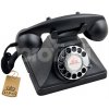 GPO 200 Rotary Phone Black