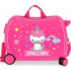 JOUMMA BAGS Detský cestovný kufor na kolieskach / odrážadlo LITTLE ME UNICORN, 34L, 4749867