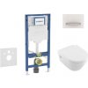 Geberit Duofix - Set predstenovej inštalácie, klozetu Architectura a dosky softclose, tlačidlo Sigma50, alpská biela SANI11CK3107