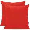 Obliečky na vankúše DecoKing Amber červené, veľkosť 80x80*2