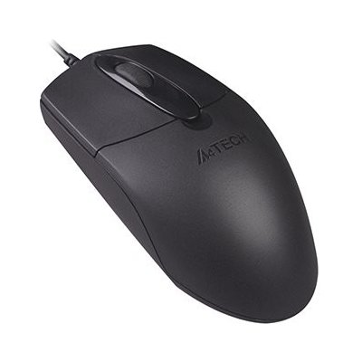A4tech OP-720 Black, myš, 3 tlačidlá, USB, 1200DPI, čierna