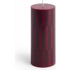 HAY Sviečka Column Candle S Wine and Bordeaux
