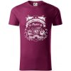 Indian Motorycle Club - Tričko z organickej bavlny - 2XL ( Fuchsiová )