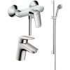 Hansgrohe Logis - sprchový set - sprchová batéria Logis - umývadlová batéria Logis - Crometta set