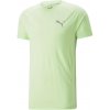 Pánske športové tričko Puma, EVOSTRIPE TEE svetlo zelená,Strieborná XXL