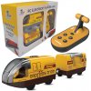 BABU vláčiky - R/C Elektrický vláčik žltý - set 2 ks