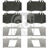 Sada brzdových platničiek kotúčovej brzdy Febi Bilstein GmbH 16481