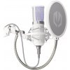Endorfy Streaming Onyx White, streamovací mikrofón, biely EY1B005