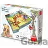 Dino Toys Medvedík Pú-kubus 12 kociek