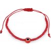 Náramok shamballa Alahovo oko - 1 ks 1 červená