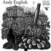 Andy English Wall Calendar 2026 (Art Calendar) (Kalendár)