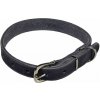 Bafpet Obojek z mastné kože ZUBR 40cm/16mm šedá