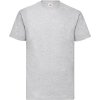 Fruit of the Loom Tričko Valueweight T, krátký rukáv, pánské COT16103661005-heather gre 2XL Melír šedá