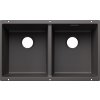 Blanco SUBLINE 350/350-U CU - pod pracovnú dosku - Sivá skala