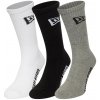 New Era Flag Crew 3 Pack White/Grey/Black 39-42