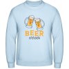 AWDis Mikina - Dizajn - Čas na Pivo - Nebeská modrá - S - Pánske