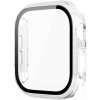AppleKing lesklé puzdro s tvrdeným sklom pre Apple Watch 42mm (Series 10 / 11) - číre - možnosť vrátiť tovar ZADARMO do 30tich dní