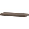 Autronic P-001 SON2 Polička nástenná 60 cm, MDF, 3D dekor dub sonoma dark, baleno v ochranej fólii