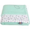 Kaarsgaren Zateplená deka 70x100 cm Mentolové lístočky