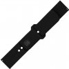 Set silikónových remienkov FIXED Silicone Sporty Strap s Quick Release 20mm pre smartwatch, čierna